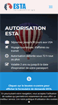 Mobile Screenshot of demande-esta.com